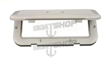 КОРПУС РАДИОПРИЕМНИКА 110X235 ММ, БЕЛЫЙ, ВОДОНЕПРОНИЦАЕМЫЙ