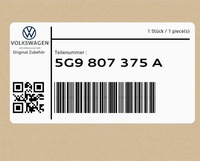 фото thumb №1, Направляющая 5g9807375a vw golf