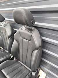 фото thumb №8, Сиденье сиденья кожа комплект s line audi a4 b9 белый nić с подогревом !!!