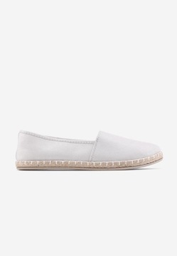 Espadryle damskie srebrne 2 Efa Srebny 38