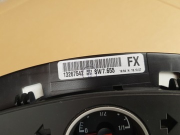 фото thumb №15, Спидометр приборы opel zafira b astra h 1.4 1.6 1.8 бензин 13267542 исправный