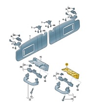 фото thumb №1, Golf v plus кріплення ручки стеля 5m0858687e