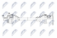 Привідний вал привідна audi a4 mtm 00-08, seat exeo 08-13 Оригінал, фото thumb