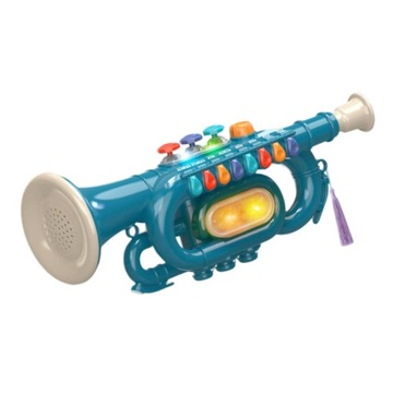 8-tonowy instrument muzyczny zielony klarnet