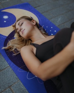 Дорожный коврик COSMIC GIRL TRAVEL для йоги, упражнений и пилатеса