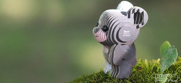 Пространственный 3D-пазл Eco Eugy Teddy Bear