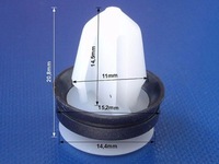 фото thumb №3, 10x ford galaxy s-max transit custum connect клипса накладки дверь крышки