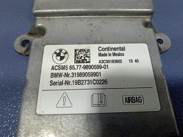 фото thumb №6, Bmw x5 g05 блок керування подушка безпеки 9890599