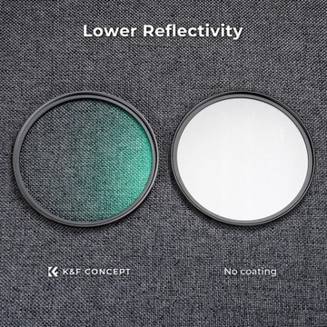 ФИЛЬТР K&F Diffusion Effect Black Mist 1/8 Nano-C 62 мм