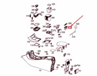 Mb gla x156 тримач  на напої w консолі центральної a17668004919051 оригінальний Ціна, фото thumb
