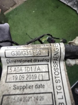 фото thumb №7, Жгут установка бампера зад bmw 5 g30 g31 m5 f90