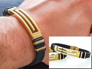 Ekskluzywna złota bransoletka 14k