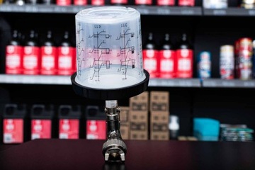 Kubek Lakierniczy PPS Zewnętrzny Twardy Z Podziałką 600ml HML