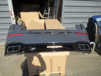 фото thumb №1, Бампер задняя задний 6pdc vw golf 8 viii хэтчбек r-line w цвет li7f