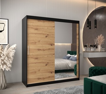 Szafa przesuwna garderoba TOKYO 2 180 lustro