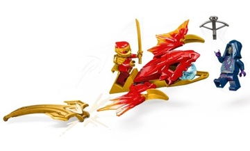 klocki LEGO NINJAGO 71801 Atak powstającego smoka Kaia