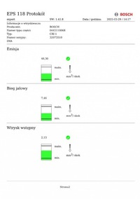 фото thumb №7, Fiat stilo 1.9jtd 115km форсунка bosch 0445110068 test