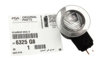 фото thumb №1, Лампа w зеркало левая освещение citroen c3 c4 picasso оригинал 6325g8