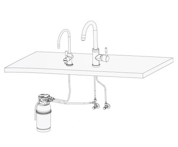BRITA Professional C1000 AC Профессиональный фильтр для воды с насадкой и изливом