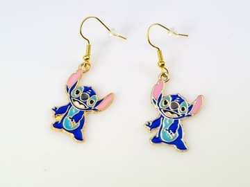 Детские серьги Stitch Disney Lilo & Stitch 6 золотых