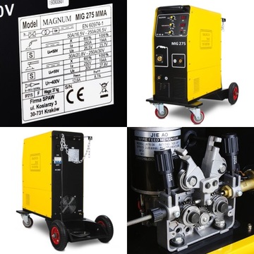 Сварочный аппарат MIGOMAT Magnum MIG 275 MMA 4X4 IGBT 400V