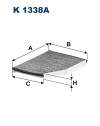 Купити K 1338a filtron - фільтр повітря салонний / ford, фото thumb