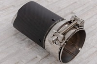 фото thumb №7, Универсальный наконечник выхлоп 74-79mm 3"carbon
