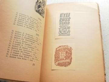 ЭКСЛИБРИСЫ 1947 ГОДА ЛЮДВИКА ТИРОВИЧА 1931 1947