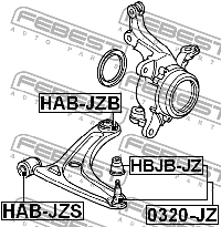фото thumb №13, Сайлентблок передний рычаг передней honda fit alm