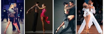 ТАНЦЕВАЛЬНАЯ ОБУВЬ ДЛЯ ЛАТИНО САЛЬСА 7см - КОРИЧНЕВЫЕ