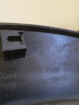 фото thumb №10, Mazda cx3 cx-3 планка крила лівий перед накладка na крило d10e-51w31