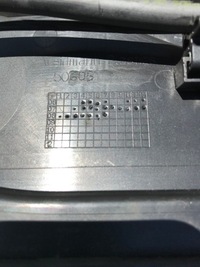 фото thumb №9, Жабо пластиковый bmw e90 e91 7180743