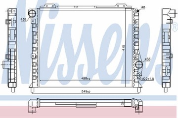 фото thumb №14, Nissens 60051 радіаторів, система охолодження двигуна