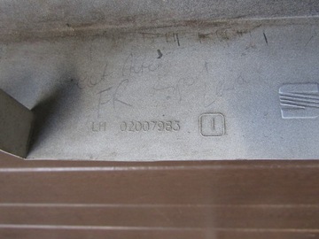 фото thumb №8, Планка пороговая левая seat altea fr 04-15 накладка