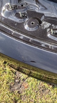 фото thumb №6, Porsche taycan крышка багажника багажника задняя 9j1827003 ładna