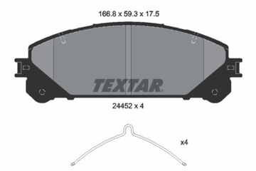фото thumb №2, Гальмівні колодки гальмівні перед lexus es lm nx rx rz subaru solterra toyota alphard