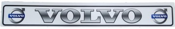 Брызговик полуприцепа VOLVO, белый, серебристый, 3D, черная рама