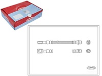 фото thumb №1, Corteco 19026813 шланг тормозной гибкий