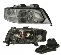 фото thumb №14, Фара audi a6 c5 h7/ h1 97-05 pr поворотник прозрачный abakus 441