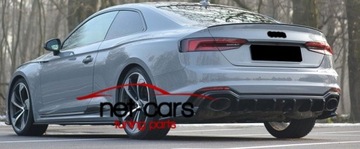 фото thumb №10, Наконечники випускні audi a5 f5 a4 b9 16-... s5 s4 rs5 rs4 чорні