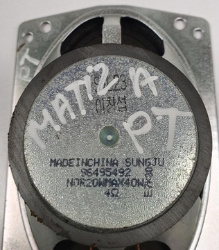 фото thumb №7, Динамік правий зад задній chevrolet matiz ii 96495492