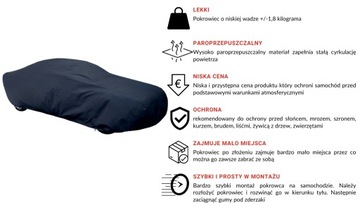 Автомобильный чехол на S1 купе 380-405см классический черный