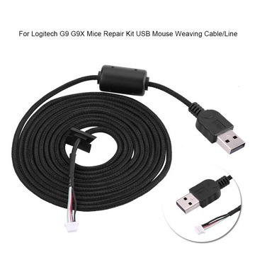 Аксессуары для ремонта кабеля USB-мыши длиной 2 метра для Logitech