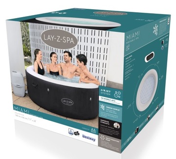 Dmuchane SPA Jacuzi 4 osobowe 180cm x 66cm 60001