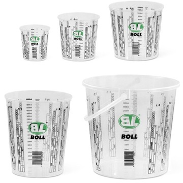 Kubek pojemnik do mieszania lakieru 400 ml BOLL