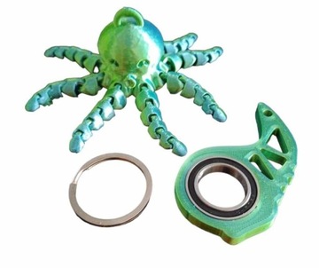 Брелок KEYRAMBIT KEYSPINNER+ Octopus LAGOON Много цветов