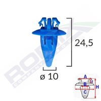 фото thumb №4, Romix клипса накладки боковой / крыла / багажника toyota 4 runner 95-09 /