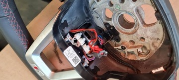 фото thumb №12, Sq5 80a q5 рестайлинг руль с подогревом кожа sline лепестки 80a419091cn