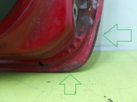 фото thumb №10, Двері ліві 3 двері toyota aygo i 2005-2014 червоний 3p0