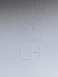 фото thumb №7, Opel crossland задняя сторона левая обивка крышки задний / багажника 39115281